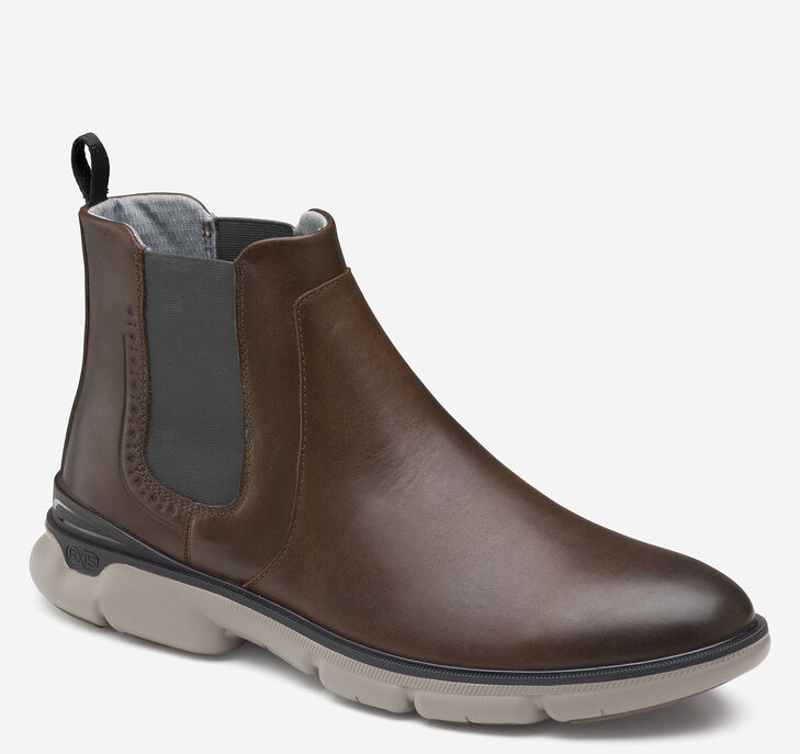 Johnston & Murphy XC4® Tanner Leather Chelsea Stövlar Herr - MörkBruna Stövlar [HU9548730]